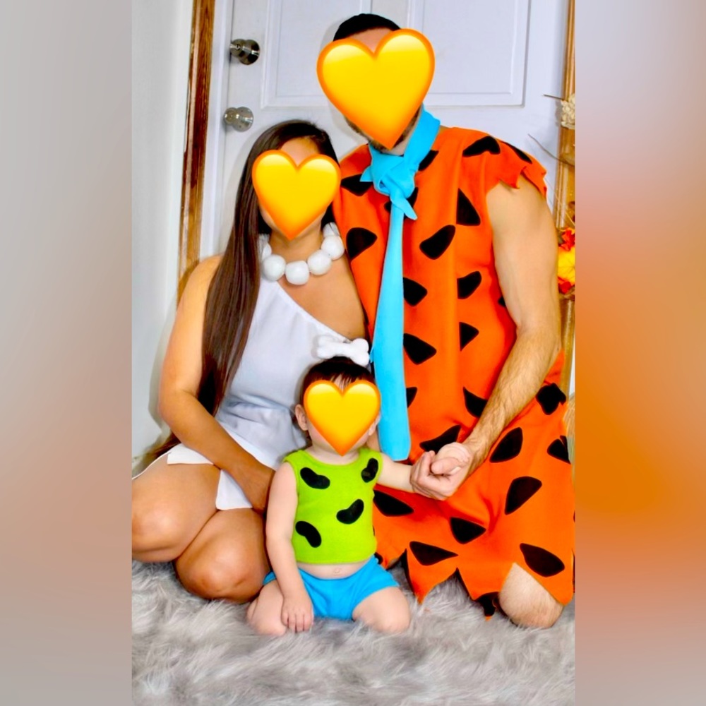 The Flintstones family costume